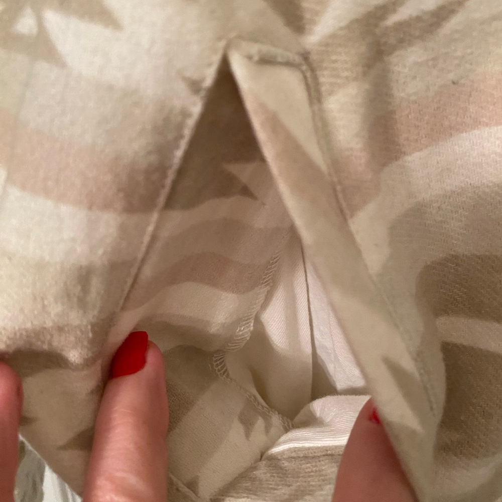 Sonoma Beige Patterned Pullover Top - image 4